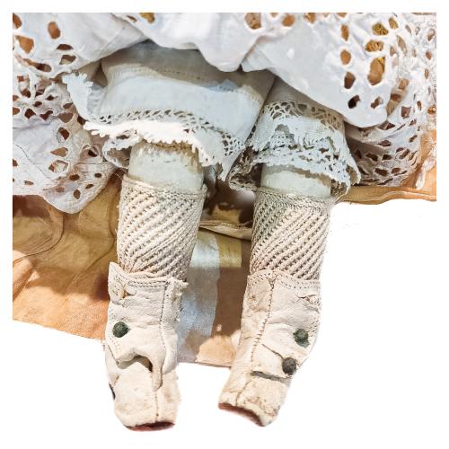 MUÑECA FASHION FRANCESA GAULTIER DE FINALES DEL S.XIX