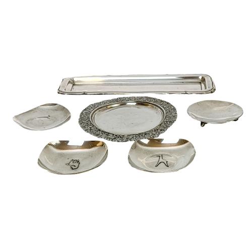 LOTE VARIADO DE PLATA DE MEDIADOS DEL SIGLO XX