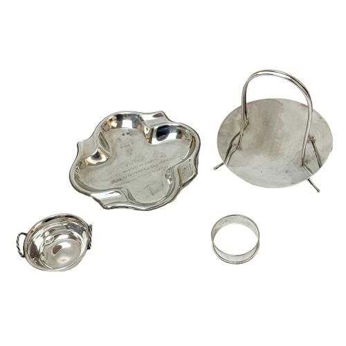 LOTE VARIADO DE PLATA DE MEDIADOS DE SIGLO XX