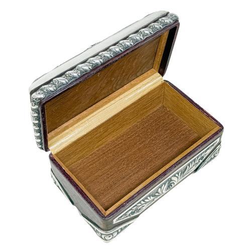 CAJA DE PLATA DEL PRIMER TERCIO DEL S.XX