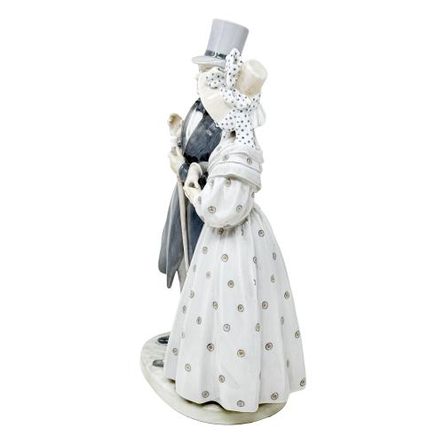 FIGURA EN PORCELANA DANESA DE LA SEGUNDA MITAD DEL S.XX