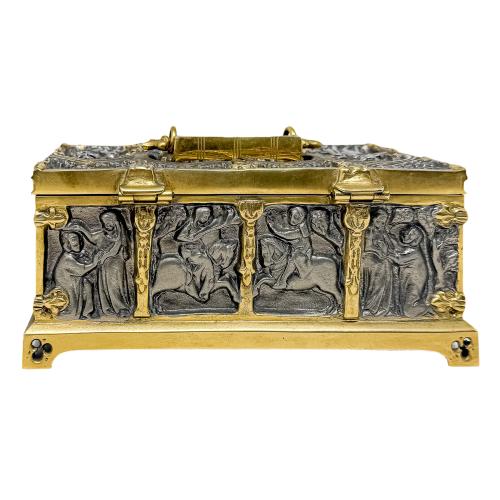 CAJA JOYERO ALEMANA DE FINALES DEL  S.XX