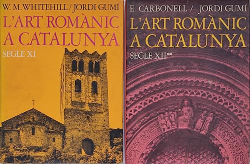 L&#39;ART ROMÀNIC A CATALUNYA (2 VOLÚMENES).  