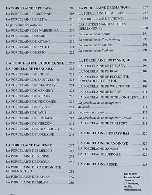 FAÏENCES ET PORCELAINES  (LA FAÏENCE ET 