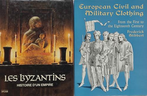 DOS LIBROS:   1. LES BYZANTINS, HISTOIRE D’UN EMPIRE.   ...