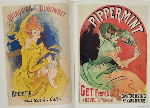 DOS LIBROS SOBRE CARTELES MODERNISTAS.   