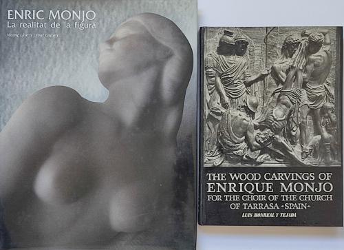 DOS LIBROS SOBRE ENRIC MONJO (1895-1976).  