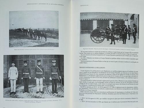 ORGANIZACIÓN Y UNIFORMES DE LA ARTILLERÍA 