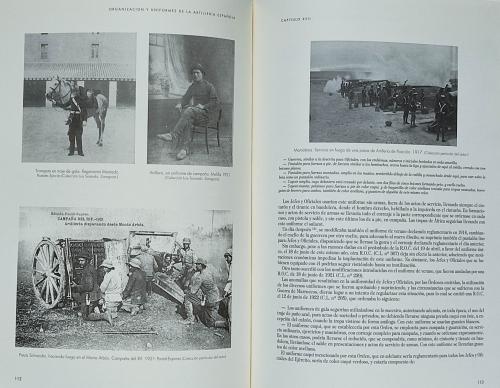 ORGANIZACIÓN Y UNIFORMES DE LA ARTILLERÍA 