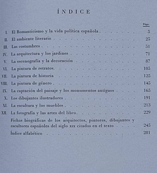 EL ARTE ROMÁNTICO EN ESPAÑA.  