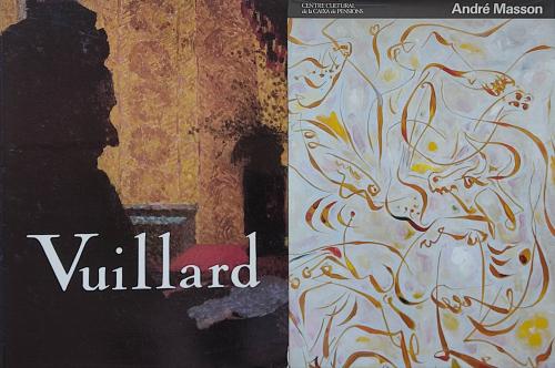 DOS LIBROS SOBRE ÉDOUARD VUILLARD Y ANDRÉ MASSON.    