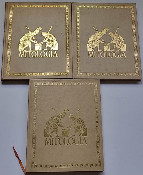 MITOLOGÍA.   (TRES VOLÚMENES).     
