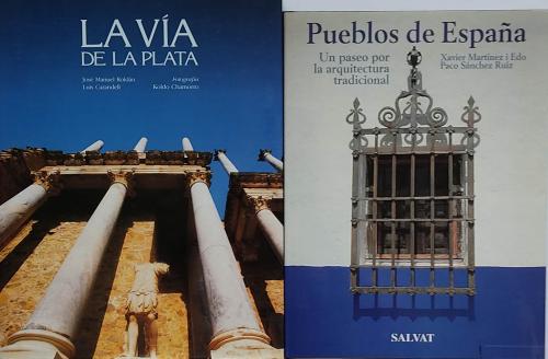 DOS LIBROS SOBRE ARQUITECTURA, ARTE E HISTORIA.   