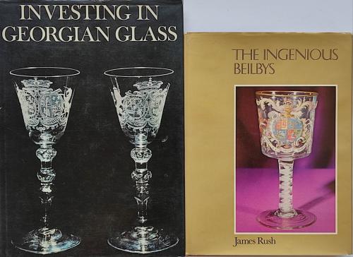 DOS LIBROS SOBRE ARTE EN CRISTAL.  