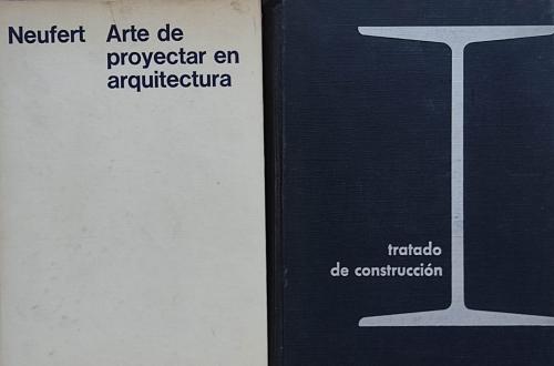 DOS LIBROS SOBRE ARQUITECTURA Y CONSTRUCCIÓN.    
