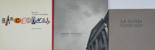 TRES LIBROS RELACIONADOS CON BARCELONA