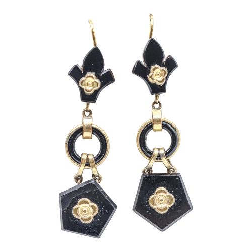 PENDIENTES ALFONSINOS DE FINALES DEL S.XIX