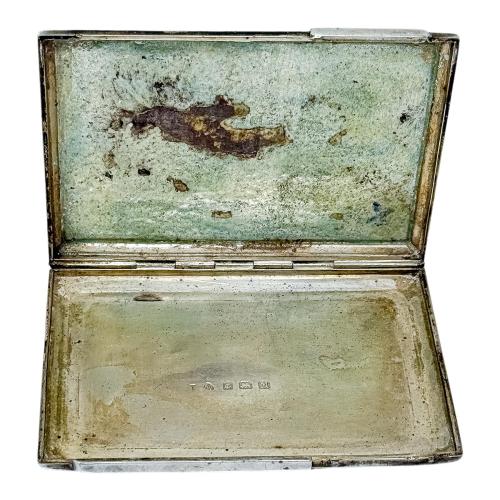 CAJA INGLESA CON ESMALTE, CIRCA 1936