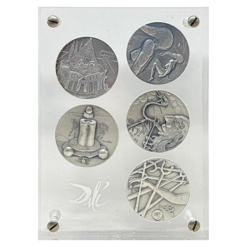 COLECCIIÓN MEDALLAS DALÍ LOS DIEZ MANDAMIENTOS