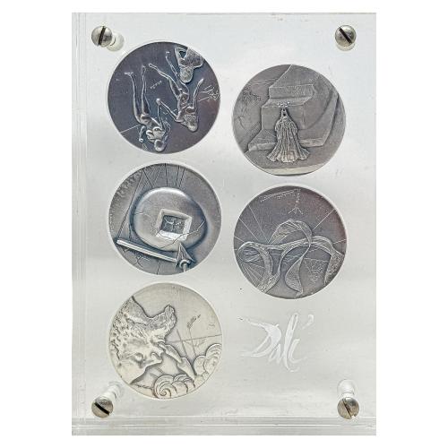 COLECCIIÓN MEDALLAS DALÍ LOS DIEZ MANDAMIENTOS