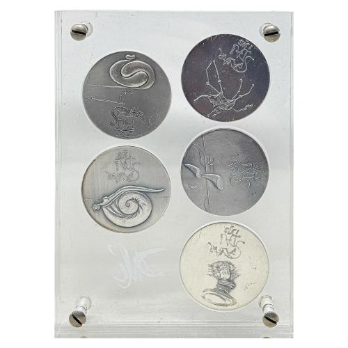 COLECCIIÓN MEDALLAS DALÍ LOS DIEZ MANDAMIENTOS