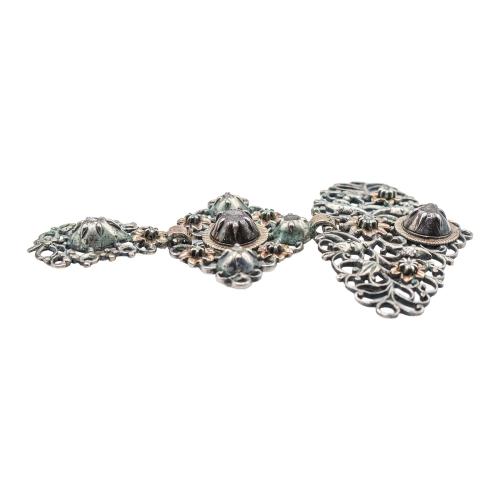 COLGANTE FRANCÉS CON DIAMANTES DEL S.XVIII