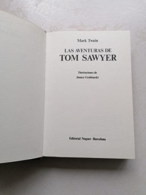 "LAS AVENTURAS DE TOM SAWYER"