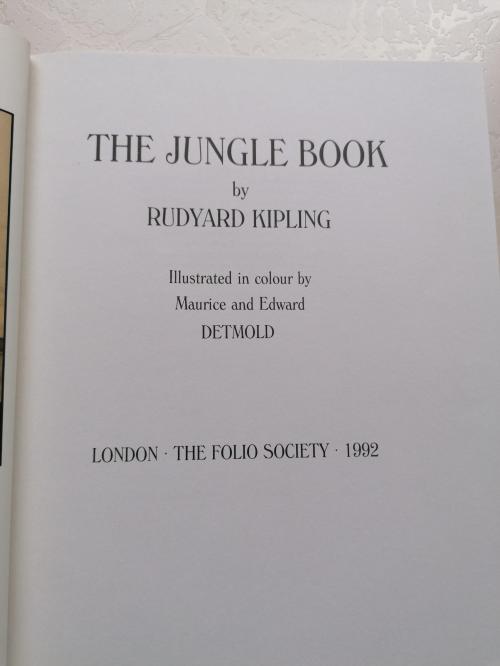 "THE JUNGLE BOOK"