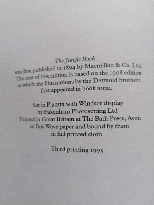"THE JUNGLE BOOK"