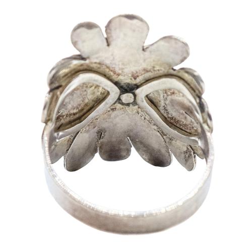 ANILLO FLOR CON NÁCAR