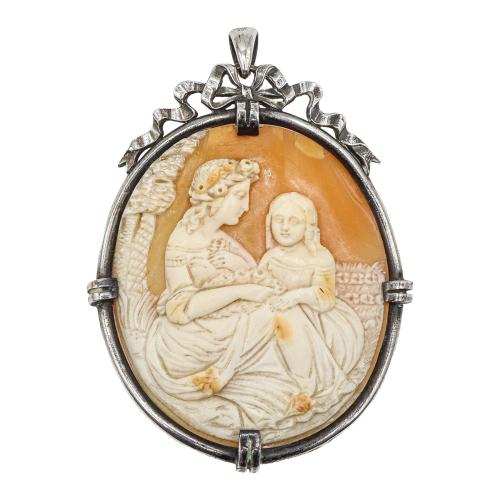COLGANTE CAMAFEO DE PRINCIPIOS DEL S.XX
