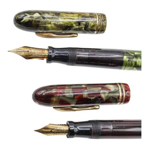 DOS ESTILOGRÁFICAS CONKLIN AÑOS 30-40