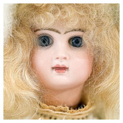 MUÑECA AUTOMATA JUMEAU-LÉPOLD LAMBERT DE FINALES DEL S.XIX
