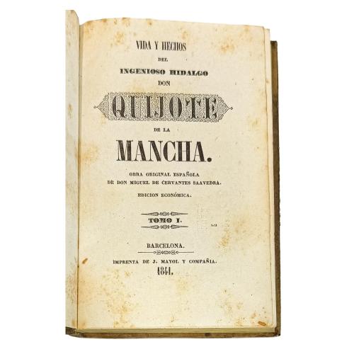 DON QUIJOTE DE LA MANCHA