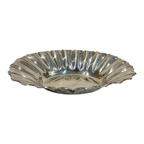 CENTRITO DE MESA EN PLATA DE MEDIADOS DEL S.XX
