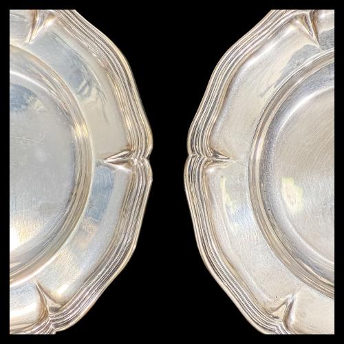 12 DE PLATITOS DE PAN EN PLATA DE MEDIADOS DE SIGLO XX