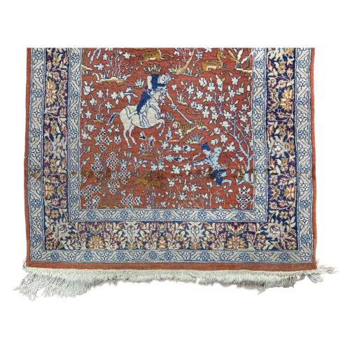ALFOMBRA PERSA ISFAHAN DEL ÚLTIMO CUARTO DEL S.XX