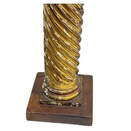 LÁMPARA DE PIE CON COLUMNA DEL S.XVI 