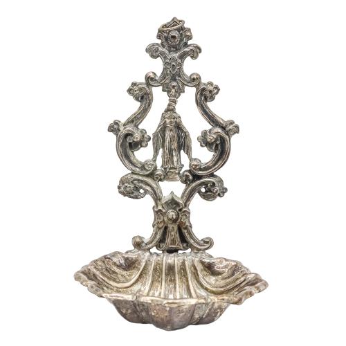 BENDITERA DE PLATA DEL S.XIX