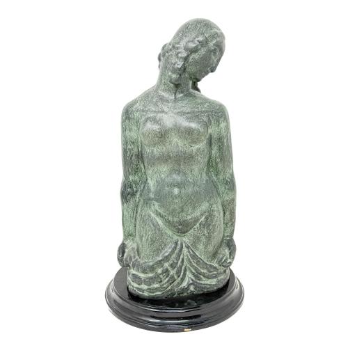 FIGURA DE CERÁMICA AHUMADA 