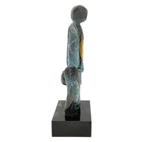 ESCULTURA EN BRONCE FIRMADA ILEGIBLE