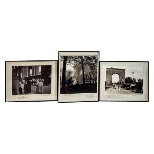 TRES FOTOGRAFIAS ENMARCADAS