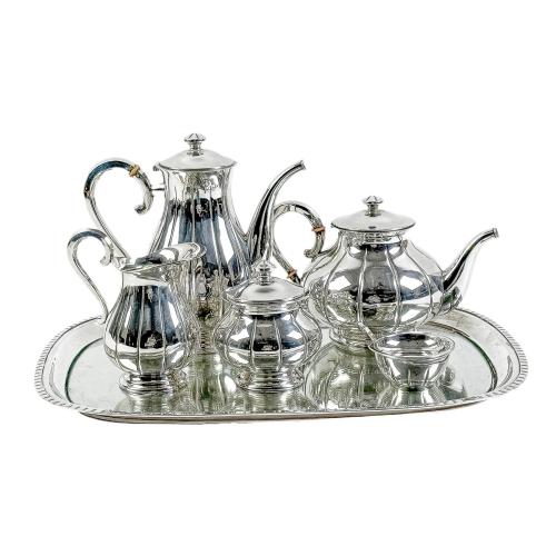 JUEGO DE CAFÉ DE PLATA