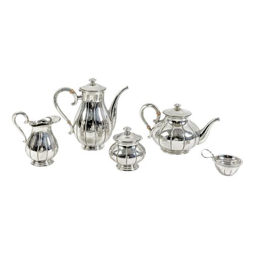 JUEGO DE CAFÉ DE PLATA