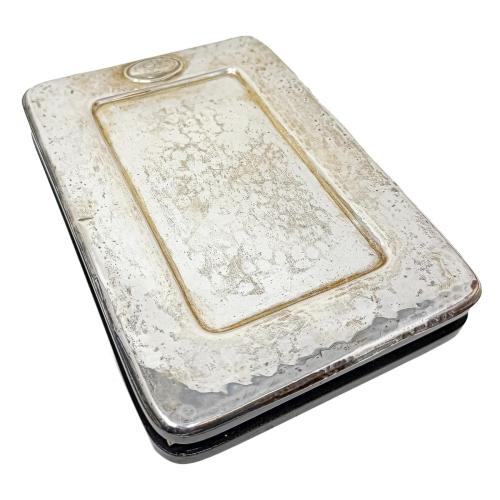 LIBRETA CON TAPAS DE PLATA DEL ÚLTIMO CUARTO DE S. XX