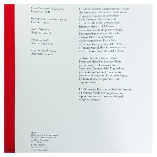 OPERA, QUATTRO SECOLI DI TEATRO MUSICALE