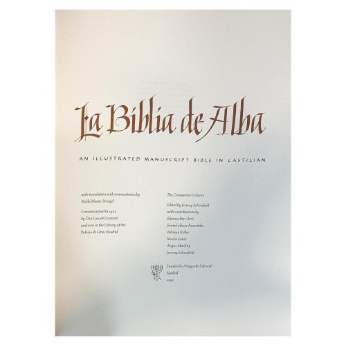LA BIBLIA DE ALBA