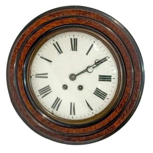 RELOJ DE PARED OJO DE BUEY DE FINALES DEL S.XIX
