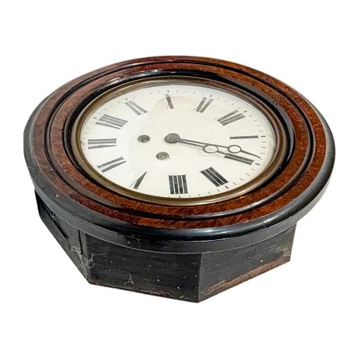 RELOJ DE PARED OJO DE BUEY DE FINALES DEL S.XIX