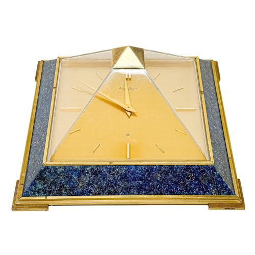 RELOJ DE SOBREMESA PIRÁMIDE JAEGER LE COULTRE